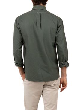 Camisa El Ganso Dyed verde para hombre