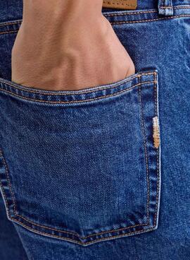 Pantalón vaquero Jack and Jones Chris azul para hombre