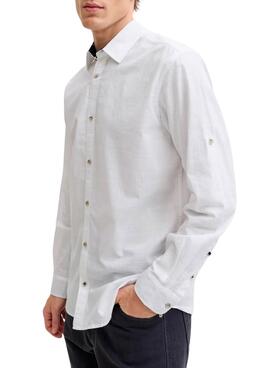 Camisa Jack and Jones Henry blanco para hombre