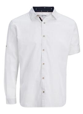 Camisa Jack and Jones Henry blanco para hombre
