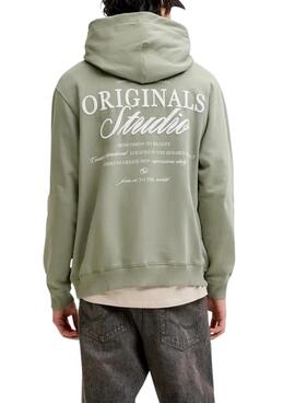 Sudadera Jack and Jones Norrebro verde para hombre