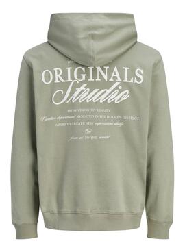 Sudadera Jack and Jones Norrebro verde para hombre