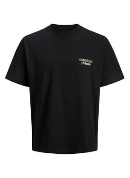 Camiseta Jack and Jones Norrebro negro para hombre