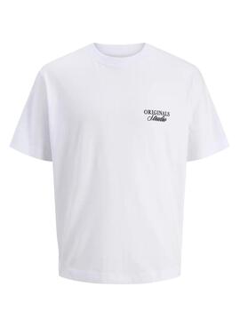 Camiseta Jack and Jones Norrebro blanco para hombre