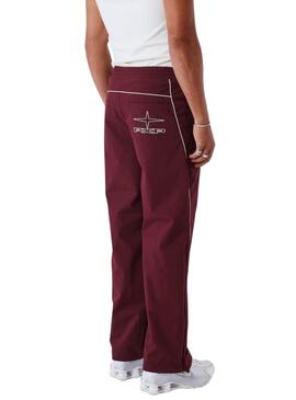Pantalón Project x Paris jogging granate para hombre
