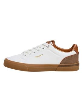 Zapatillas Pepe Jeans Kenton blanco para hombre