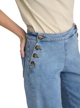 Pantalón vaquero Only Madison denim claro para mujer