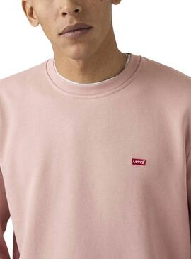 Sudadera Levis The Original rosa para hombre