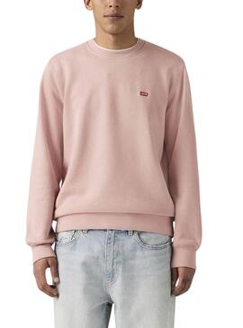 Sudadera Levis The Original rosa para hombre