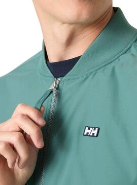 Cazadora Helly Hansen Marine bomber verde para hombre