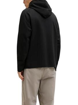 Sudadera Jack and Jones Base negro para hombre