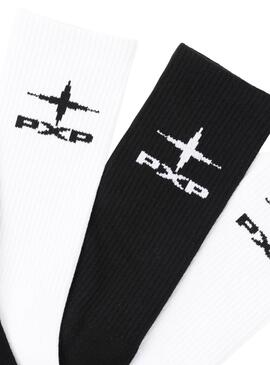 Calcetines Project x Paris Polaris blanco y negro para hombre