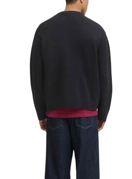 Jersey Jack and Jones Norrebro negro para hombre