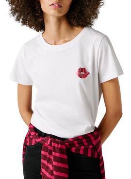 Camiseta Pepe Jeans Brule blanco para mujer
