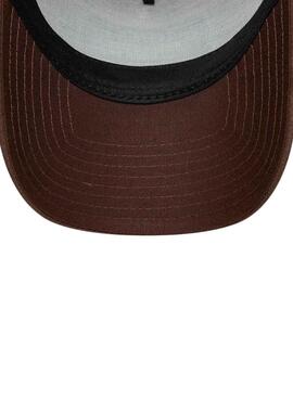 Gorra New Era Patch Suede 9FORTY beige para hombre y mujer