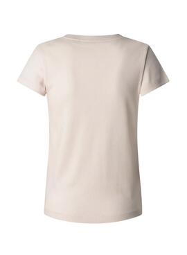 Camiseta Pepe Jeans Merida rosa para mujer