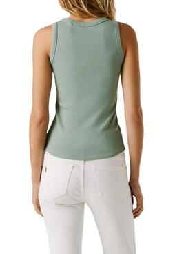 Tank Top Pepe Jeans Phoenix verde para mujer