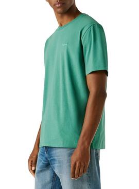 Camiseta Pepe Jeans Connor verde para hombre