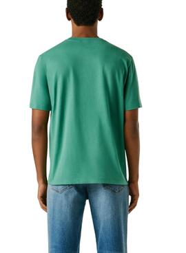 Camiseta Pepe Jeans Connor verde para hombre
