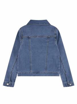 Cazadora vaquera Levis Memory Lane azul para niño