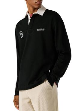 Polo Pepe Jeans Cameron negro para hombre