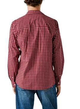 Camisa Pepe Jeans Capel rojo para hombre