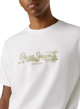 Camiseta Pepe Jeans Fantasy blanco para hombre