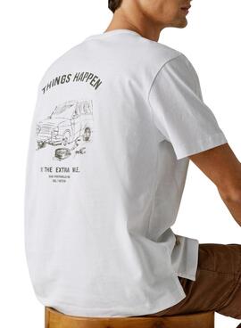 Camiseta Pepe Jeans Scott blanco para hombre