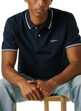 Polo Pepe Jeans Carson azul marino para hombre