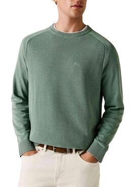 Jersey Pepe Jeans Fleet verde para hombre