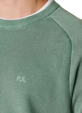 Jersey Pepe Jeans Fleet verde para hombre