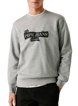 Sudadera Pepe Jeans Gus gris para hombre