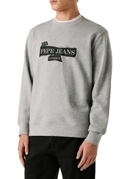 Sudadera Pepe Jeans Gus gris para hombre