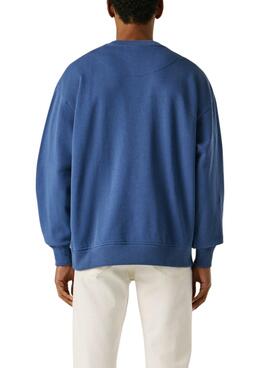 Sudadera Pepe Jeans Geo azul para hombre