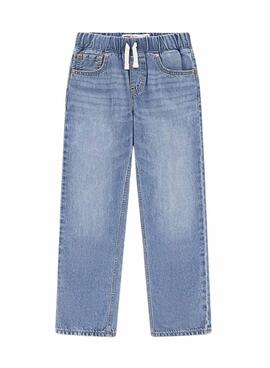 Pantalón vaquero Levis Baggy Barrel azul para niña