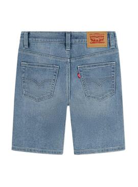 Bermuda Levis 511 Slim Fit azul para niño