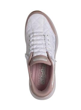 Zapatillas Skechers Contour Foam Slip on lavanda para mujer