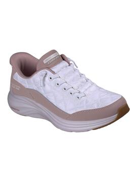 Zapatillas Skechers Contour Foam Slip on lavanda para mujer
