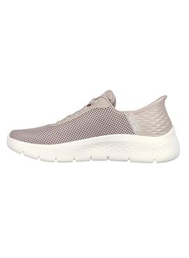 Zapatillas Skechers Go Walk beige para mujer