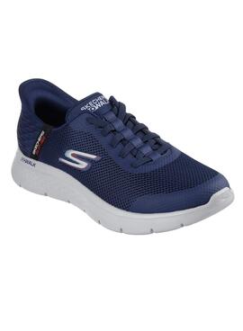 Zapatillas Skechers Go Walk azul marino para hombre