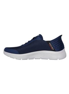 Zapatillas Skechers Go Walk azul marino para hombre