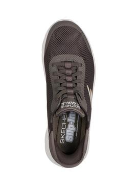 Zapatillas Skechers Go Walk marrón para hombre