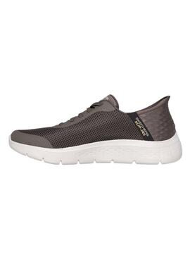 Zapatillas Skechers Go Walk marrón para hombre