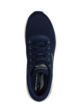 Zapatillas Skechers Arch Fit azul marino para hombre