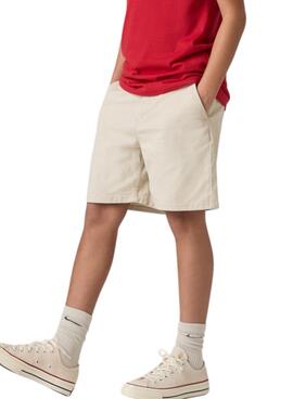 Berrmuda Levis XX Authentic chino beige para niño