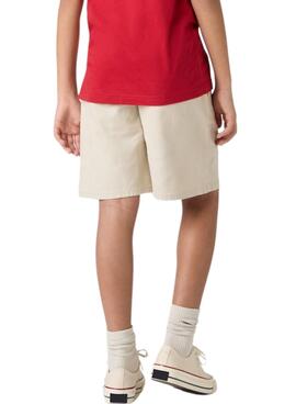 Berrmuda Levis XX Authentic chino beige para niño