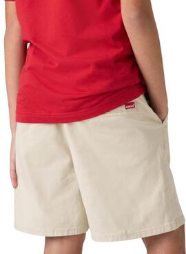 Berrmuda Levis XX Authentic chino beige para niño