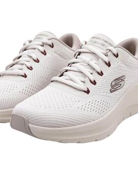 Zapatillas Skechers Arch Fit 2.0 blanco roto para hombre