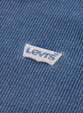 Camiseta Levis Meet And Greet azul para niña