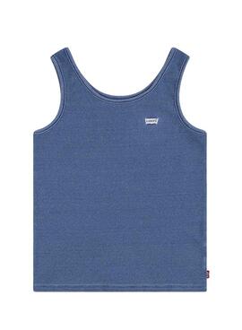 Camiseta Levis Meet And Greet azul para niña